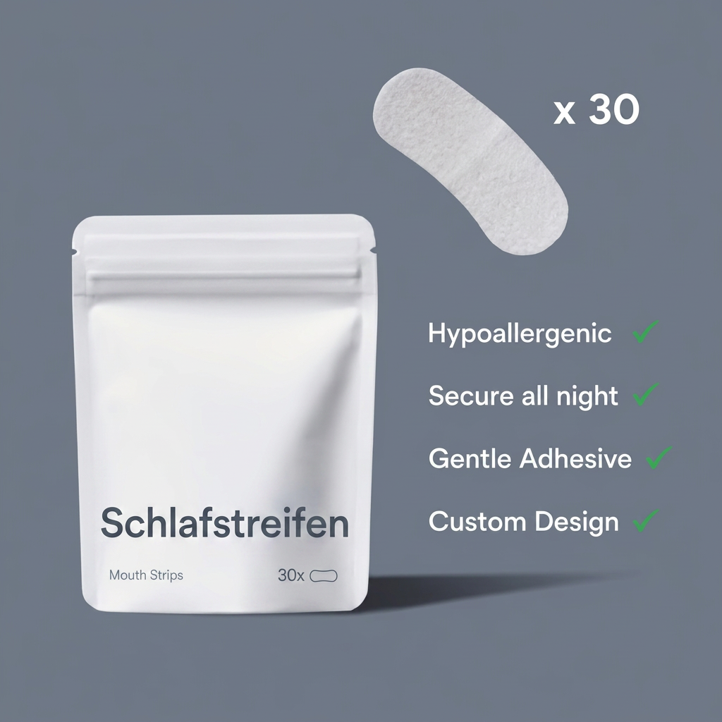 Materialdetails der OrvynGlow Schlafstreifen